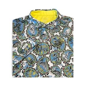 Good Good Fighting For Par Performance Short Sleeve Golf Polo Shirt Mens Medium